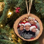 Natural Wood Slice Ornament